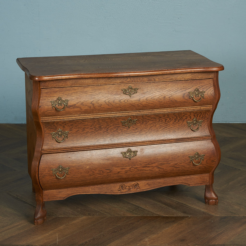 オランダ製 オーク材 3段チェスト #81945 – camori ヴィンテージ家具 