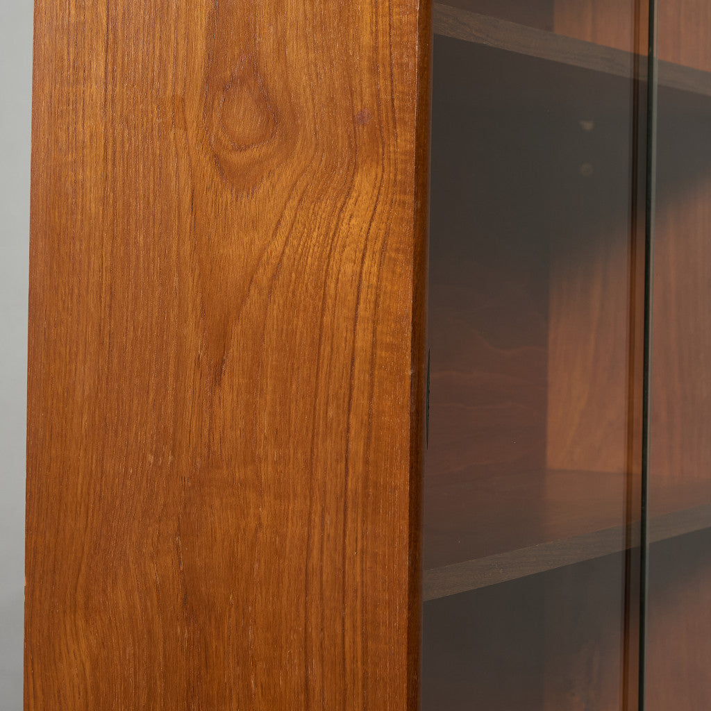 ヴィンテージ ガラス キャビネット 本棚