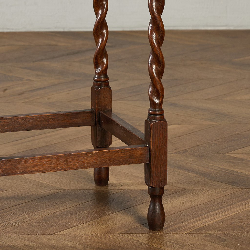 英国 クラシック バーリーシュガーツイスト サイドテーブル