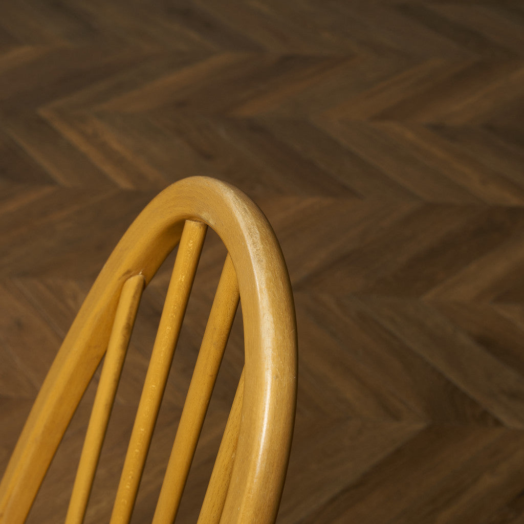 ヴィンテージ クエーカーチェア ラウンドゴールドラベル