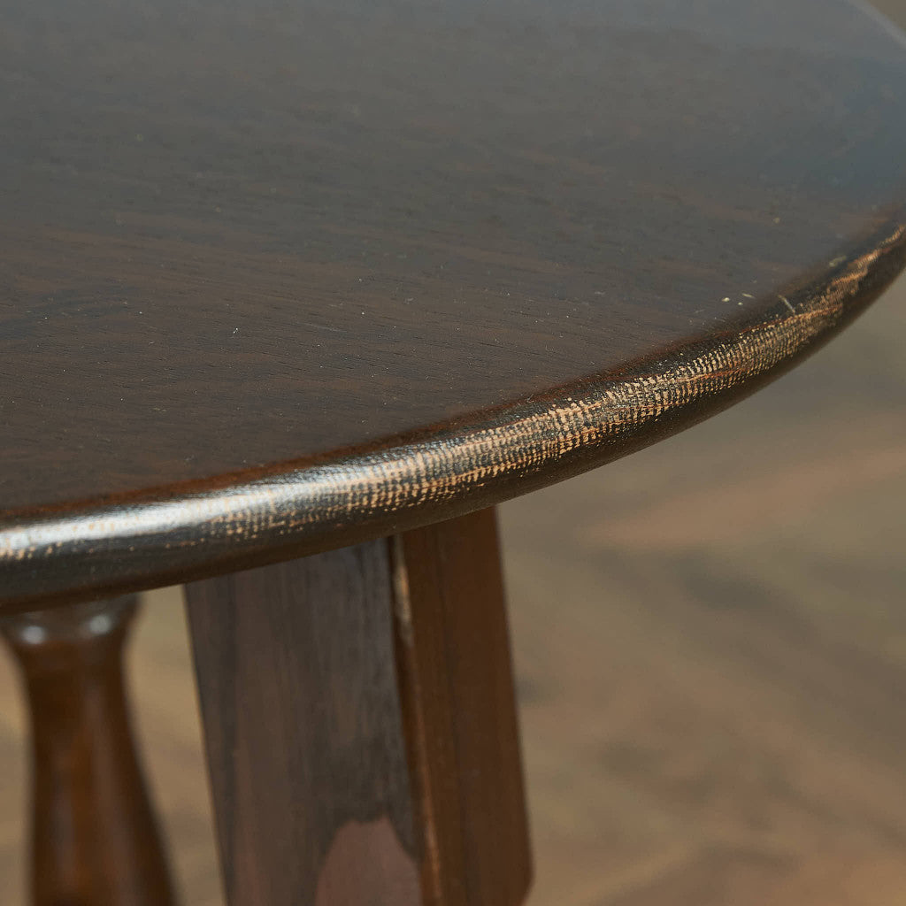 英国クラシック オーク材 サイドテーブル #83834