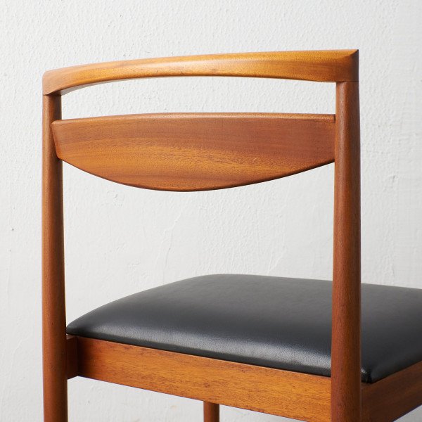 ヴィンテージ ダイニングチェア 4脚セット / 張替済