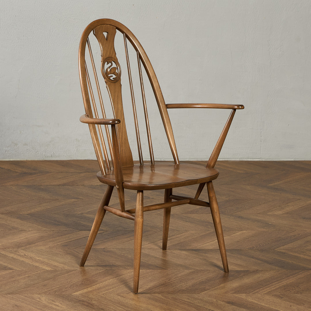 ERCOL / アーコール｜ スワンバック　チェア｜エルム材　1960年代 ERCOL / アーコール｜ スワンバック チェア｜エルム材 1960年代