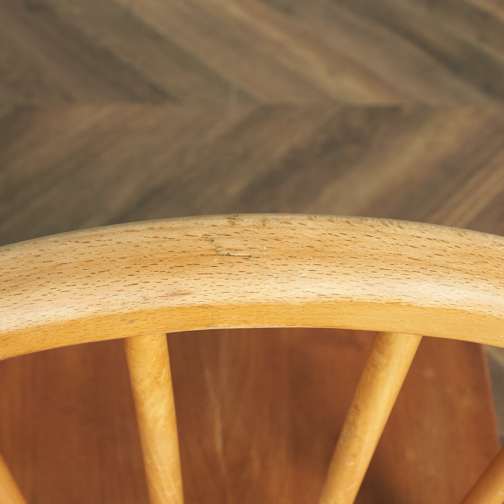 ヴィンテージ 4本スポーク フープバックチェア