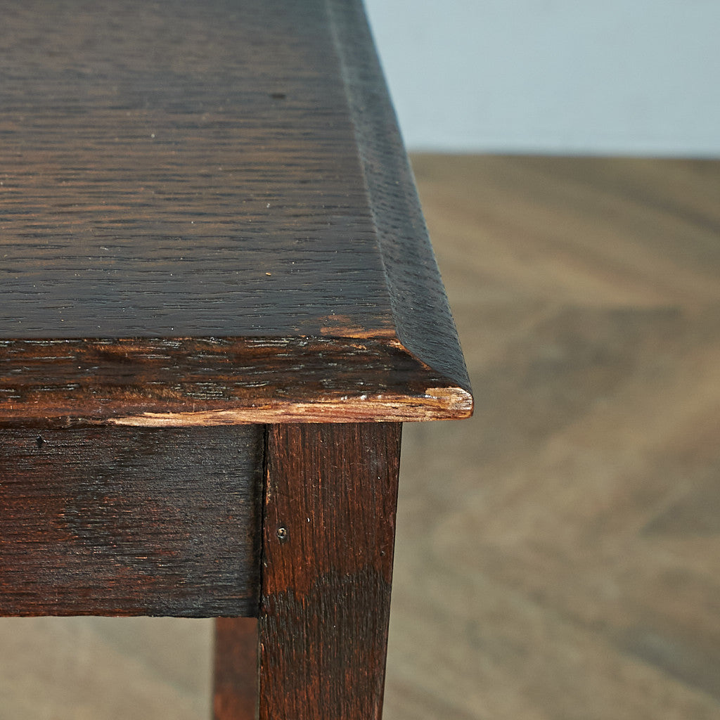 英国クラシック オーク材 ネストテーブル