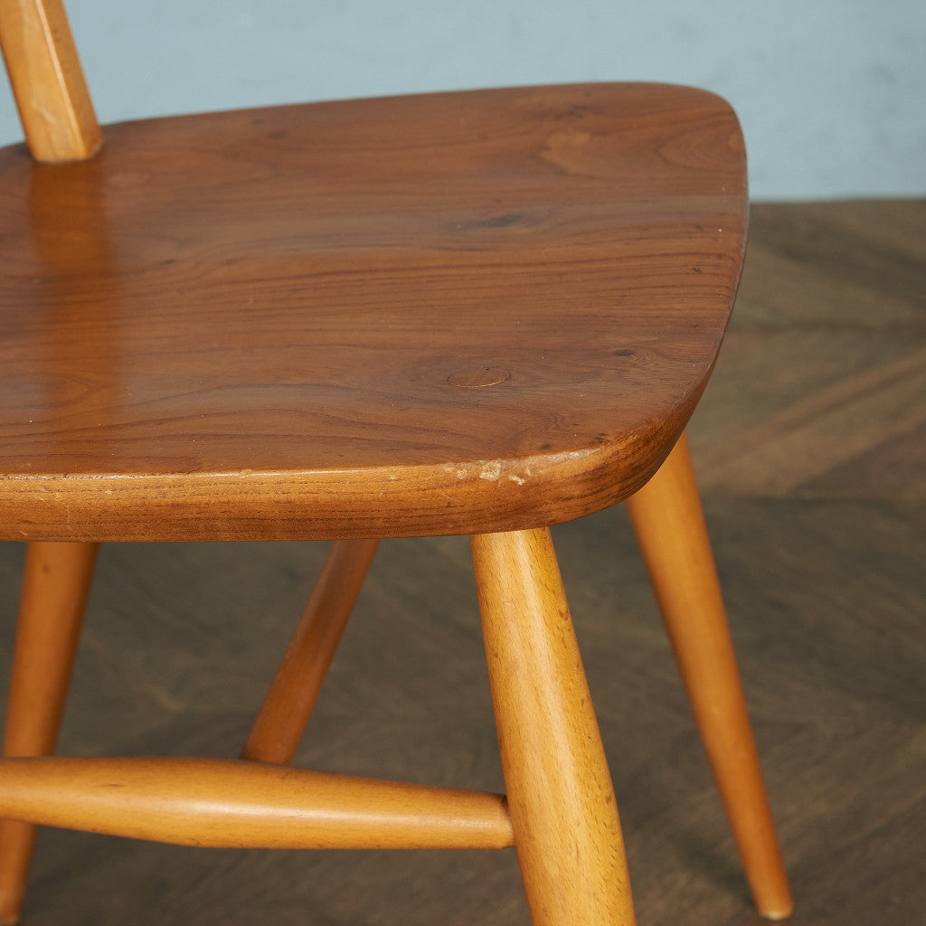 ヴィンテージ 4本スポーク フープバックチェア