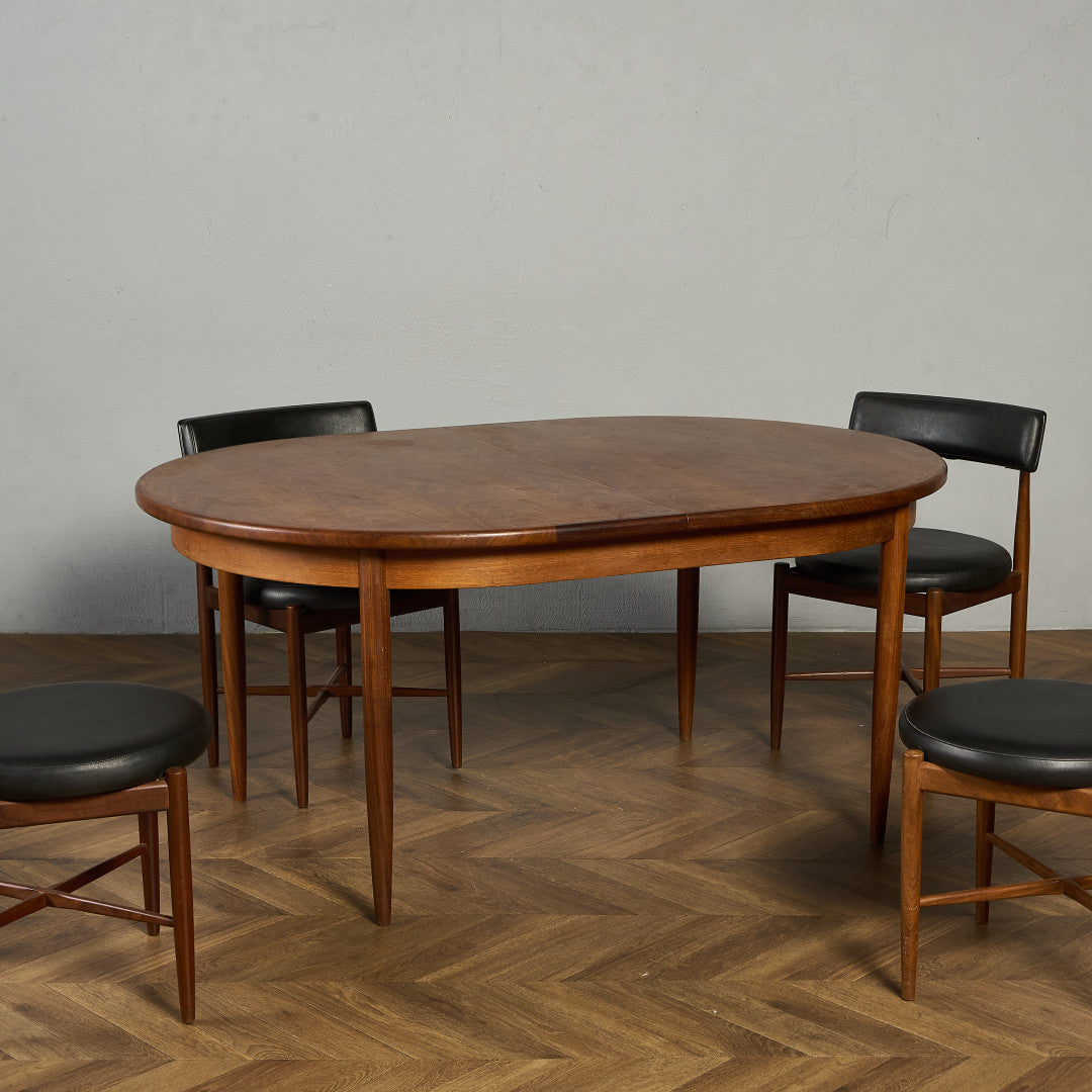ヴィンテージ エクステンション オーバルダイニングテーブル