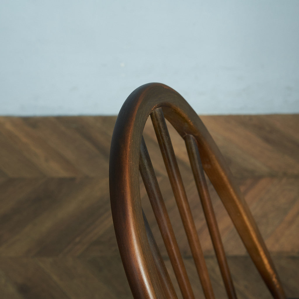 ERCOL Vintage Quaker Chair / Blue Label #73955