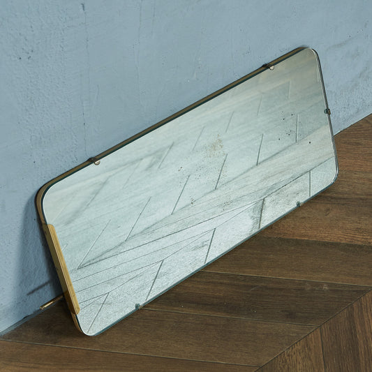 Tola&black ヴィンテージ フレームレス ウォールミラー