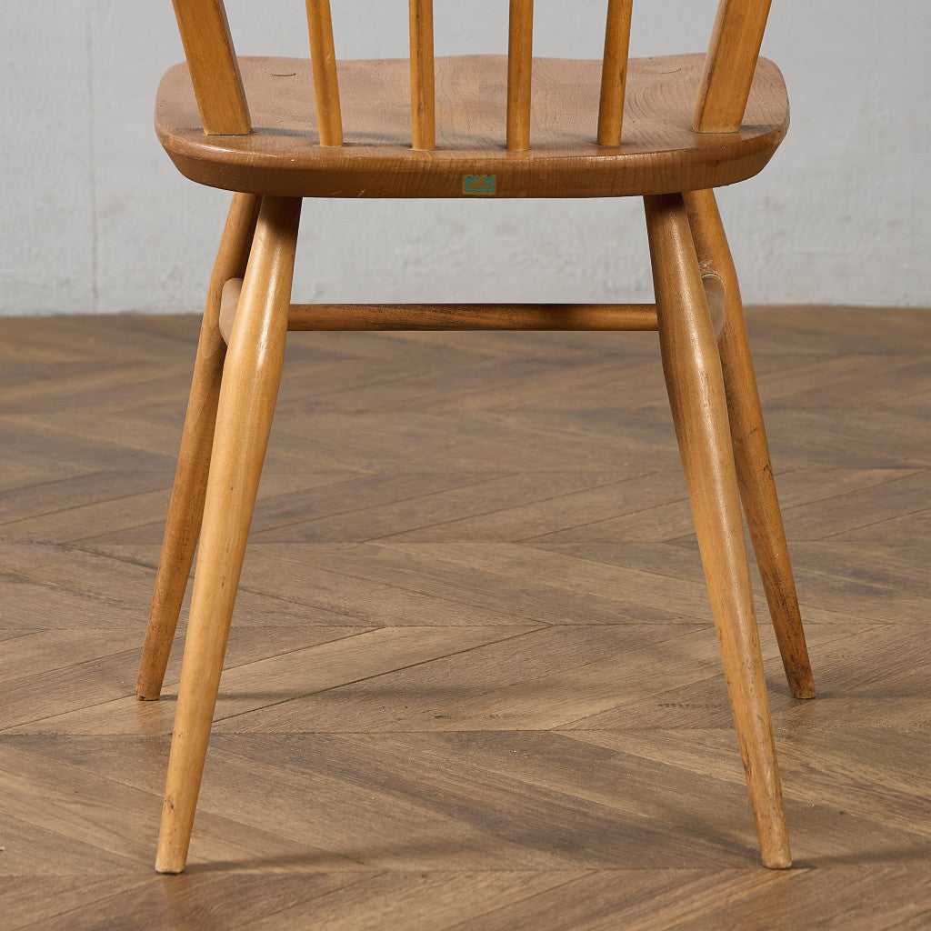 アーコール ERCOL 4本 スポーク フープバックチェア ブルーラベル #97227