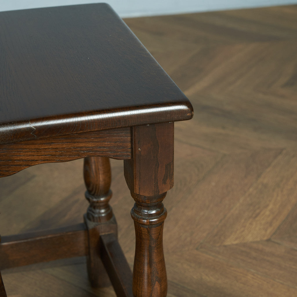 オーク材 ネストテーブル