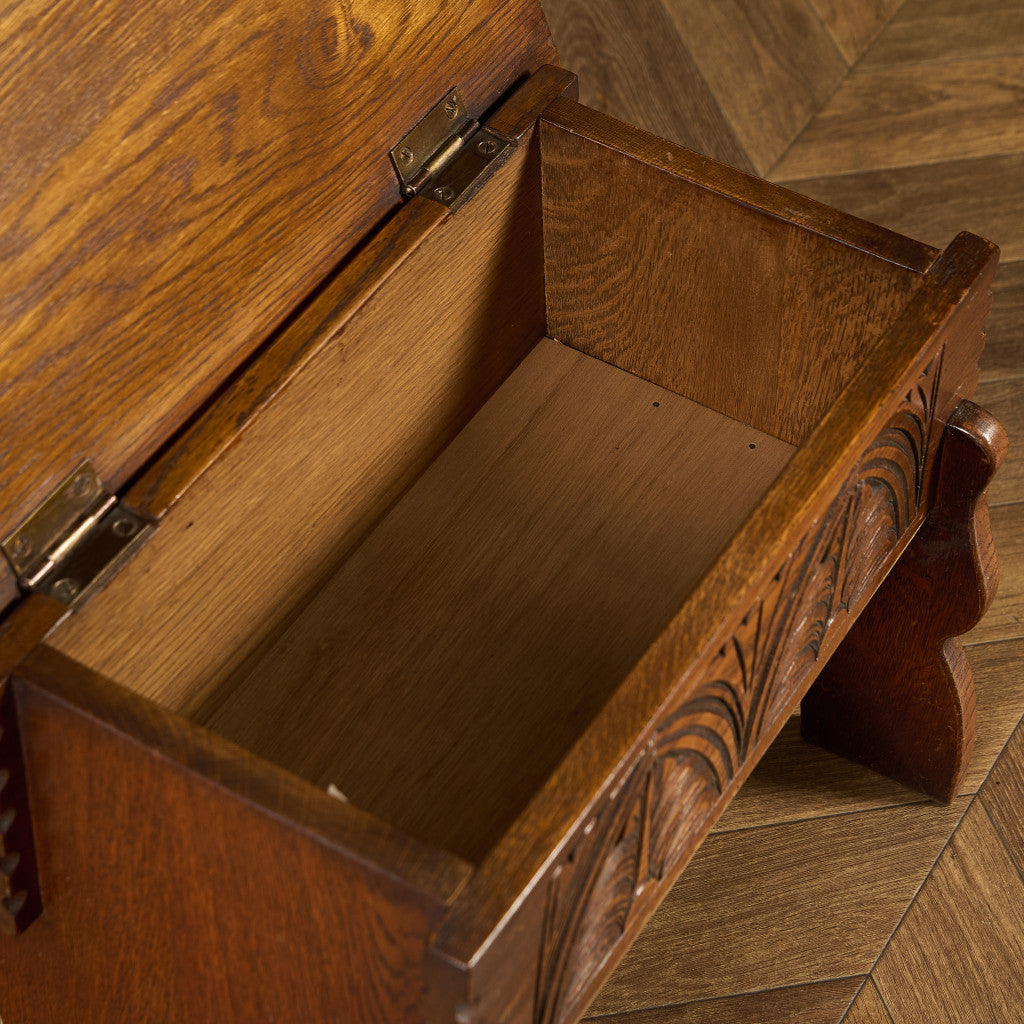 収納付き 英国 クラシック サイドテーブル #95396