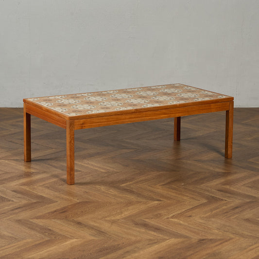 イギリス ヴィンテージ タイルトップ コーヒーテーブル センターテーブル