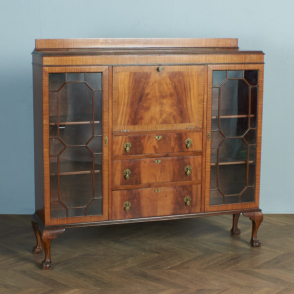 ライティングビューロー サイドバイサイド アンティーク 英国