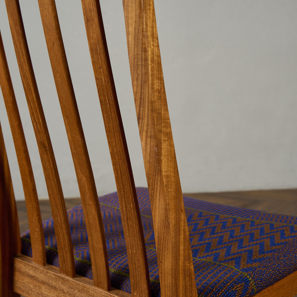 スラットバックチェア 座面張替え済み