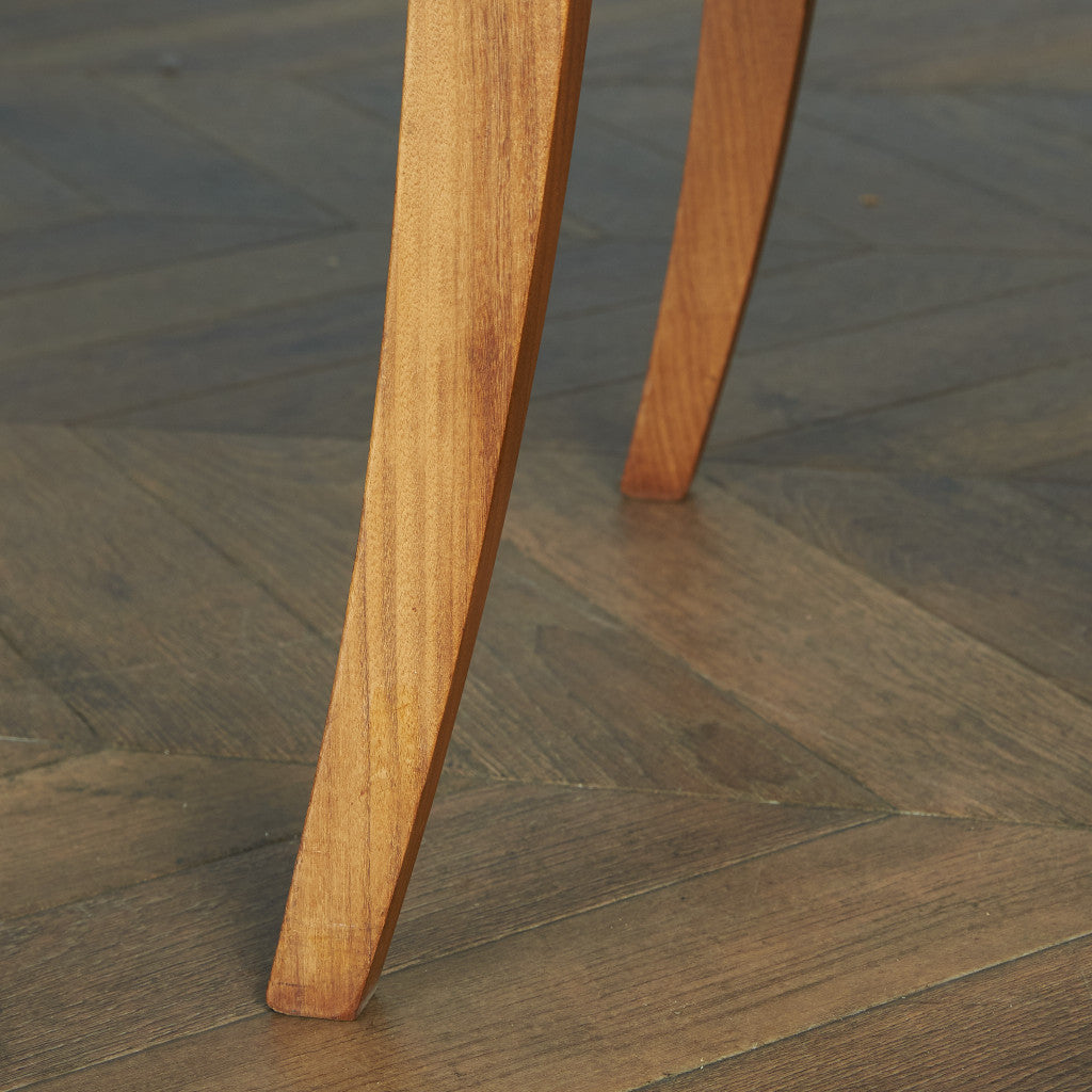 スラットバックチェア 座面張替え済み (LUUM)