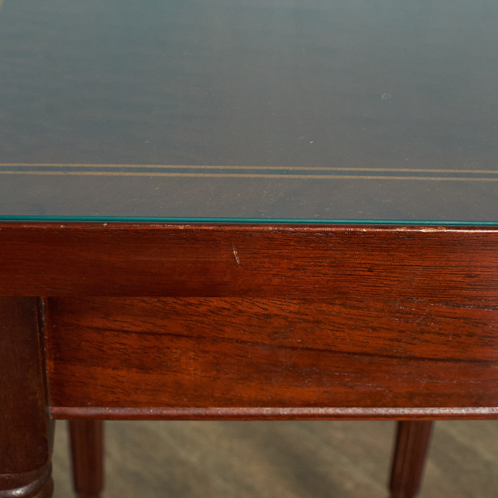 British classic glass top nesting table #74651