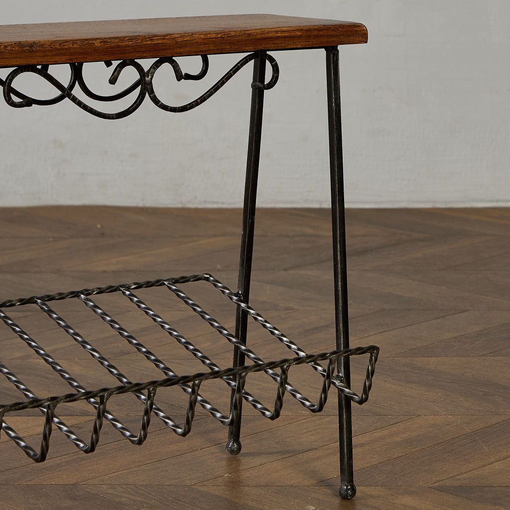 英国 ヴィンテージ マガジンラック