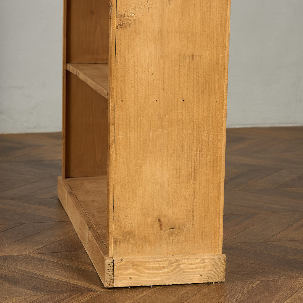 カントリー スタイル パイン材 ブックシェルフ