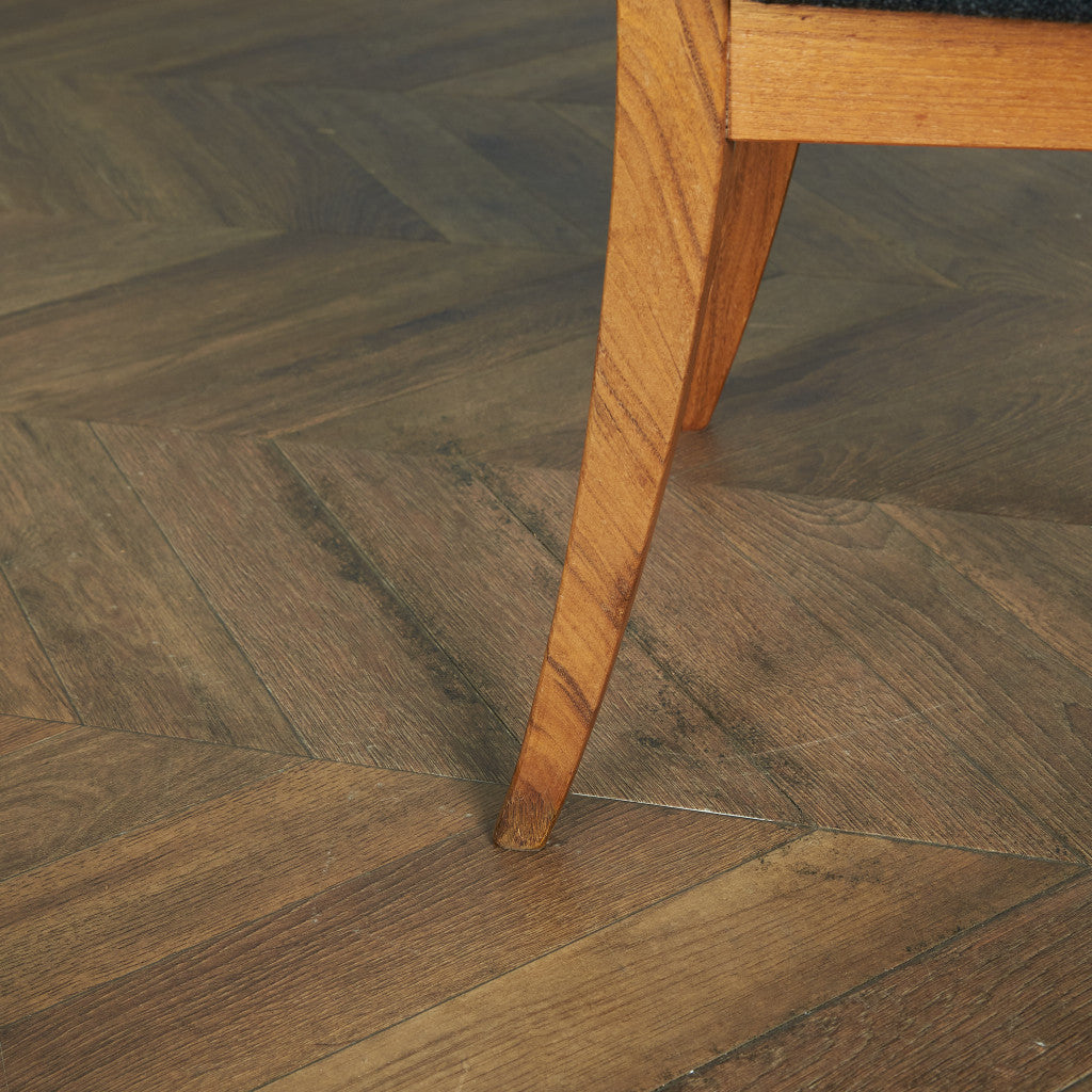 スラットバックチェア 座面張替え済み (LUUM)