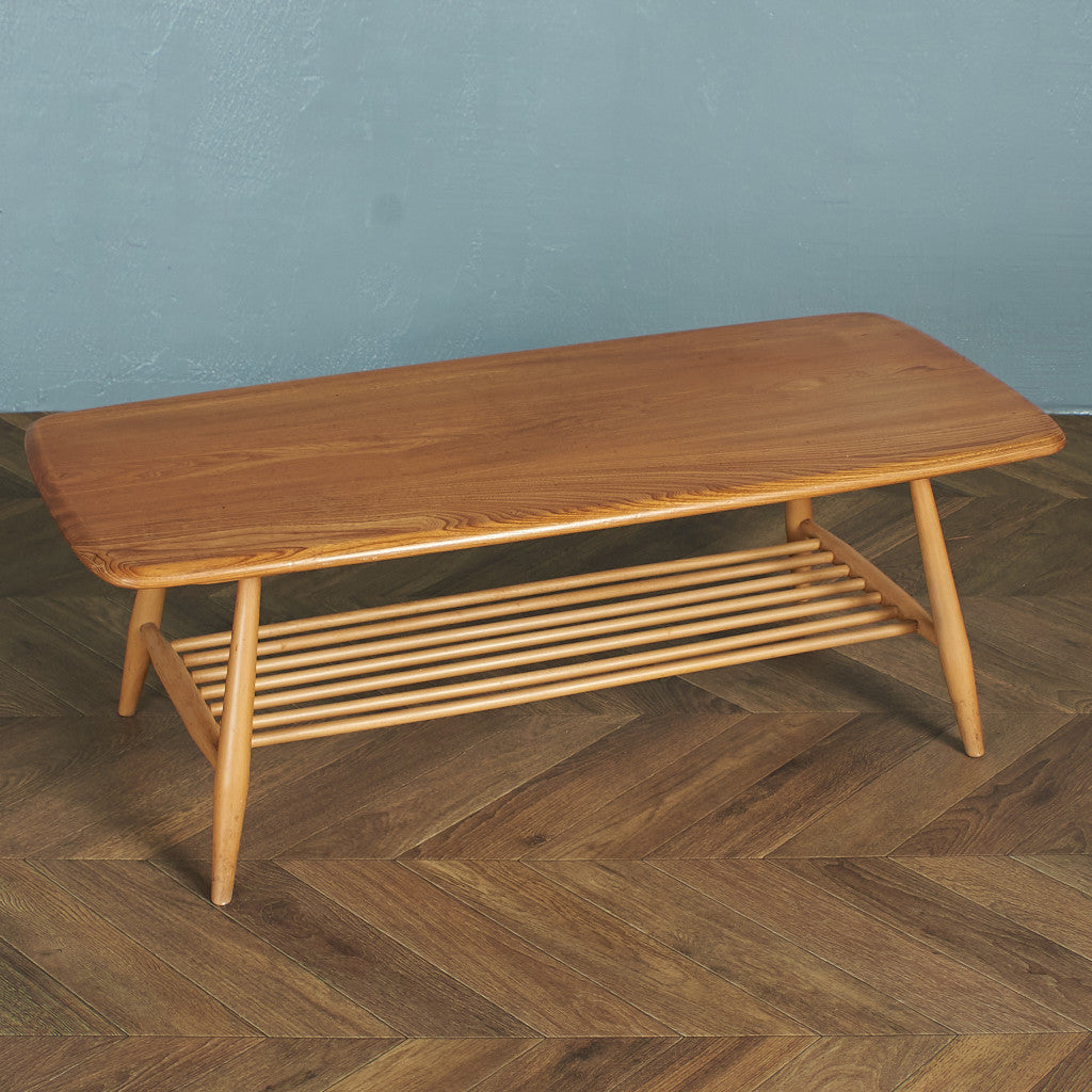 ERCOL Windsor Coffee Table 459 Round Gold Label #69192