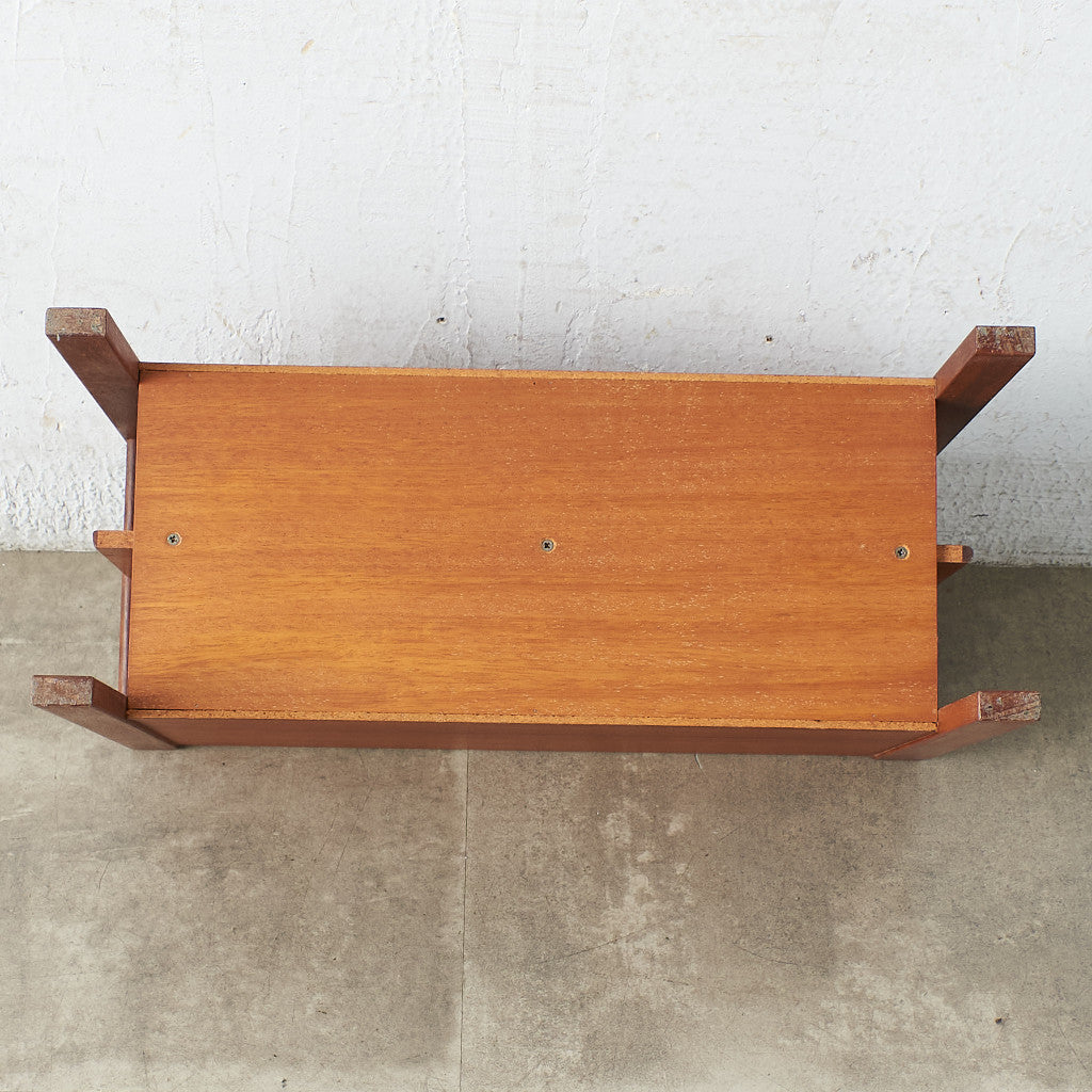 英国ヴィンテージ マガジンラック