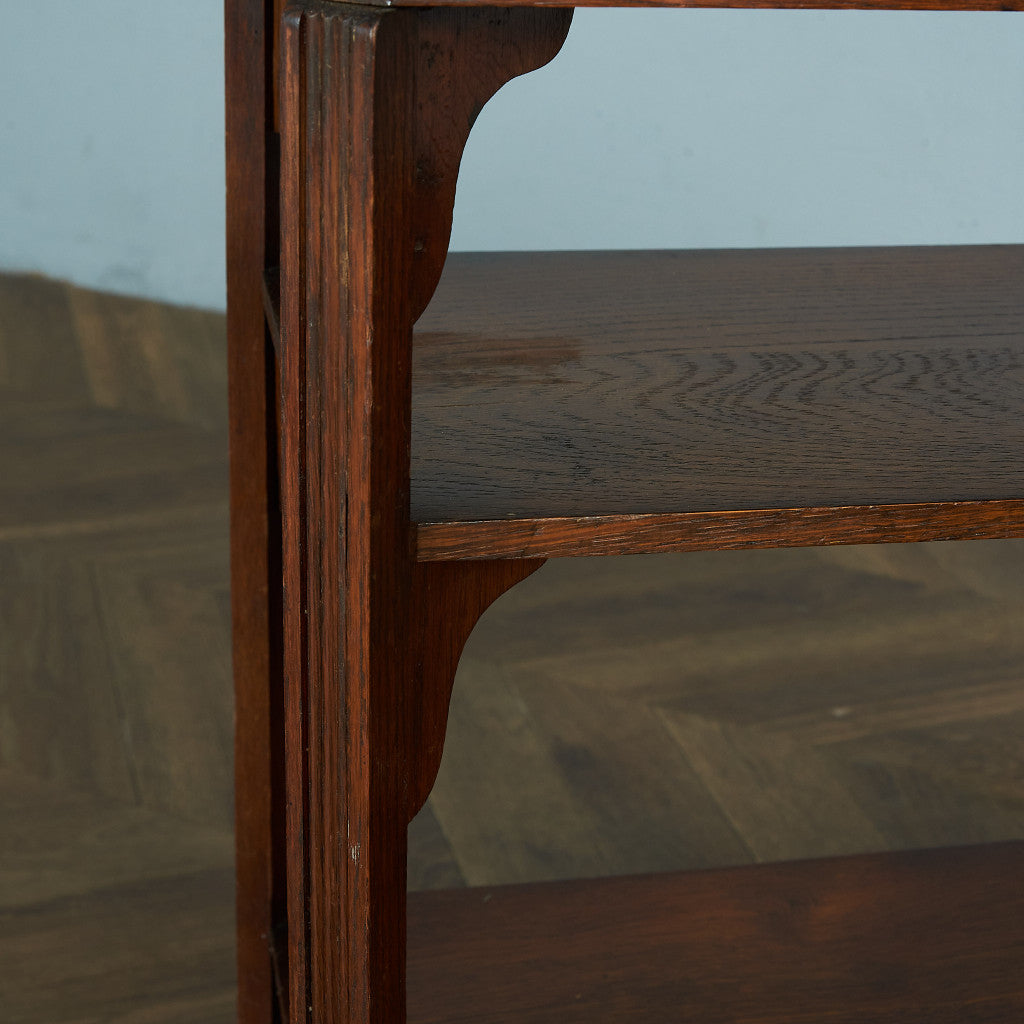 英国クラシック オーク材 サイドテーブル #81719