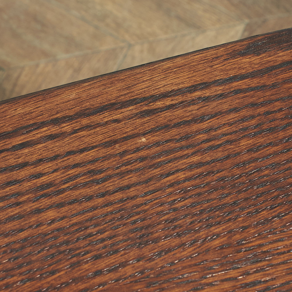 オランダ製 オーク無垢材 ネストテーブル