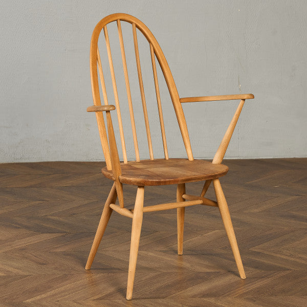 アーコール　ERCOL クエーカーチェア アーコール ERCOL ヴィンテージ クエーカー アームチェア ブルーラベル