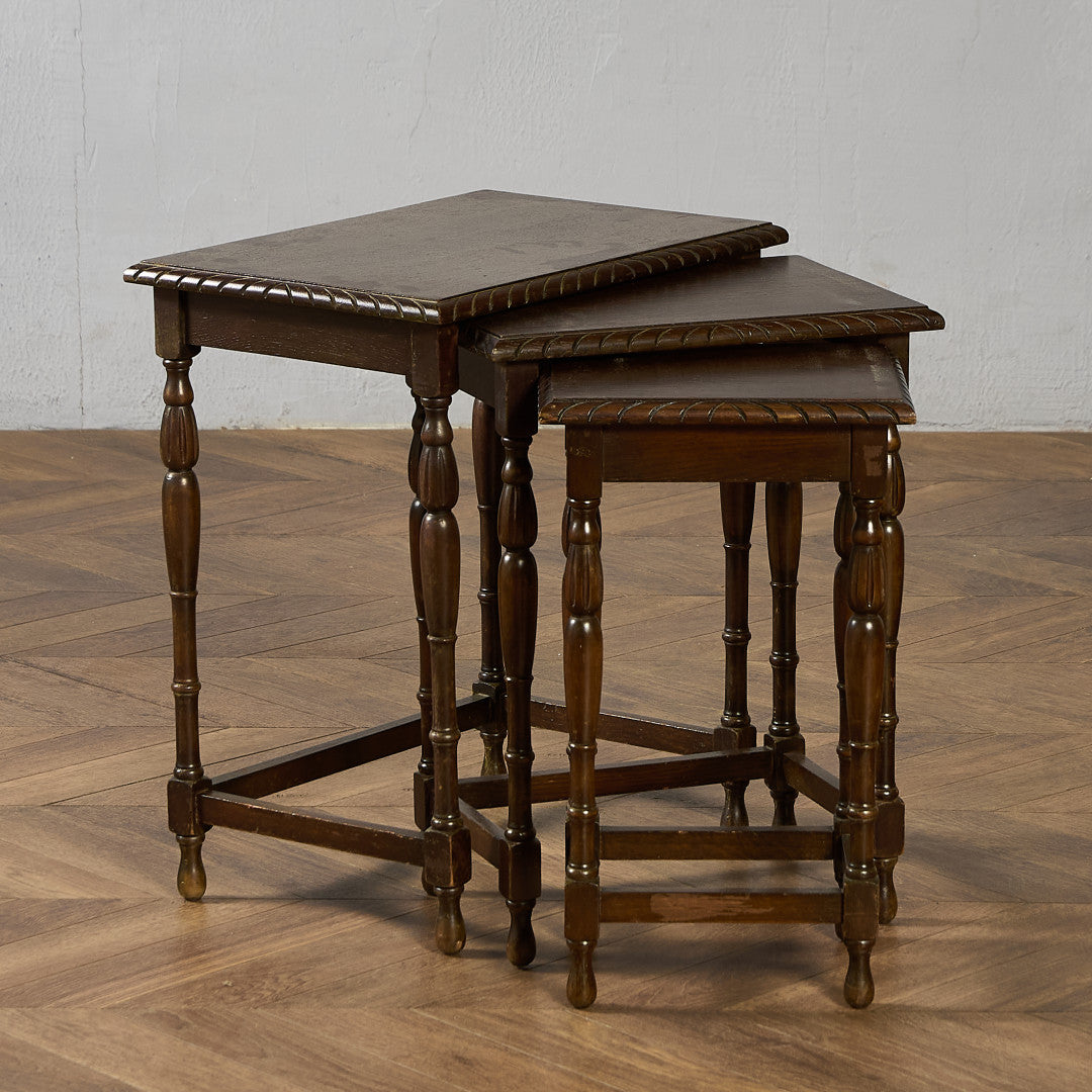 英国 クラシック オーク ネストテーブル #97318 – camori ヴィンテージ