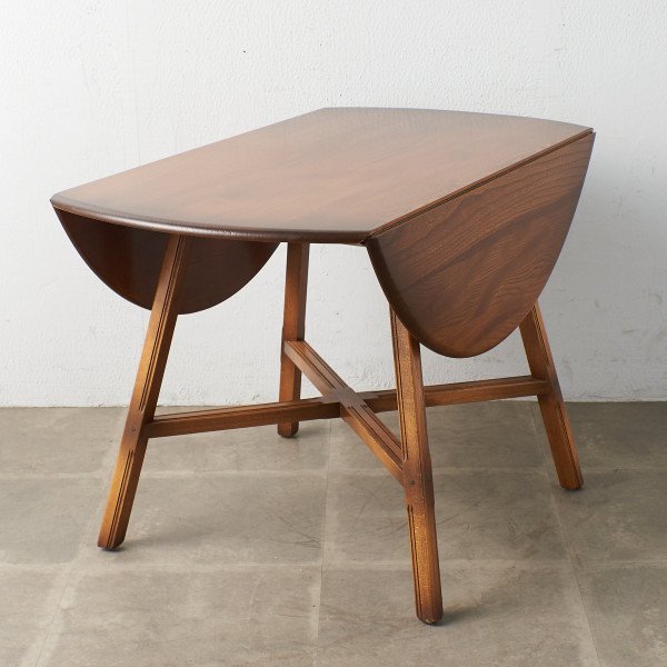 オールドコロニアル ドロップリーフテーブル (377)