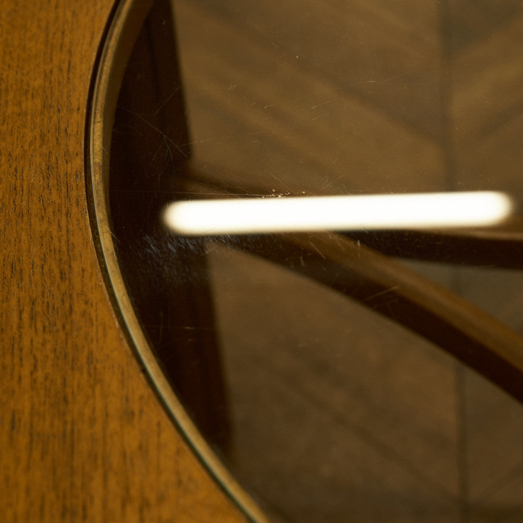 ネイサン Nathan ヴィンテージ ガラストップ センターテーブル #89545