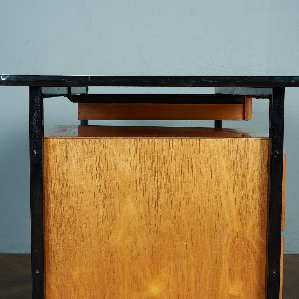 Dutch vintage one-sided desk #81878