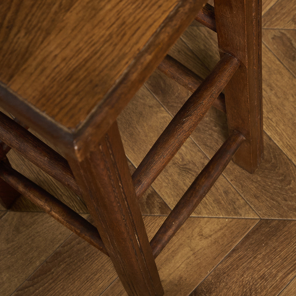 イギリス ヴィンテージ ハイ スツール