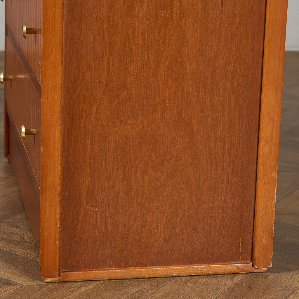 英国 ヴィンテージ 6段 トール チェスト