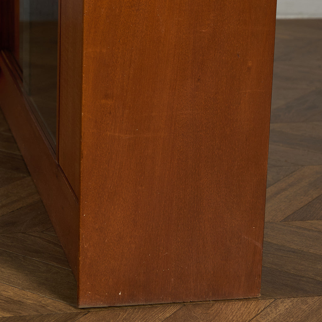 ヴィンテージ ガラスキャビネット