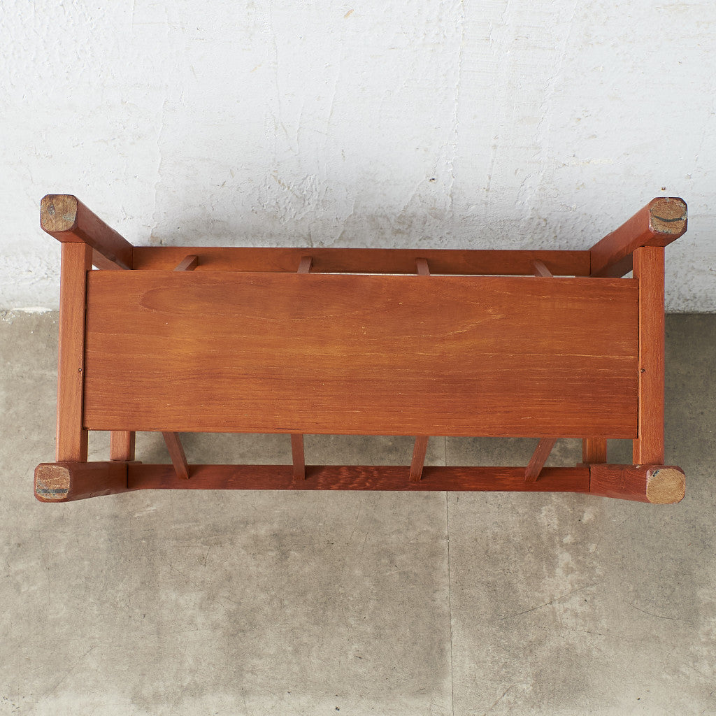 英国ヴィンテージ マガジンラック