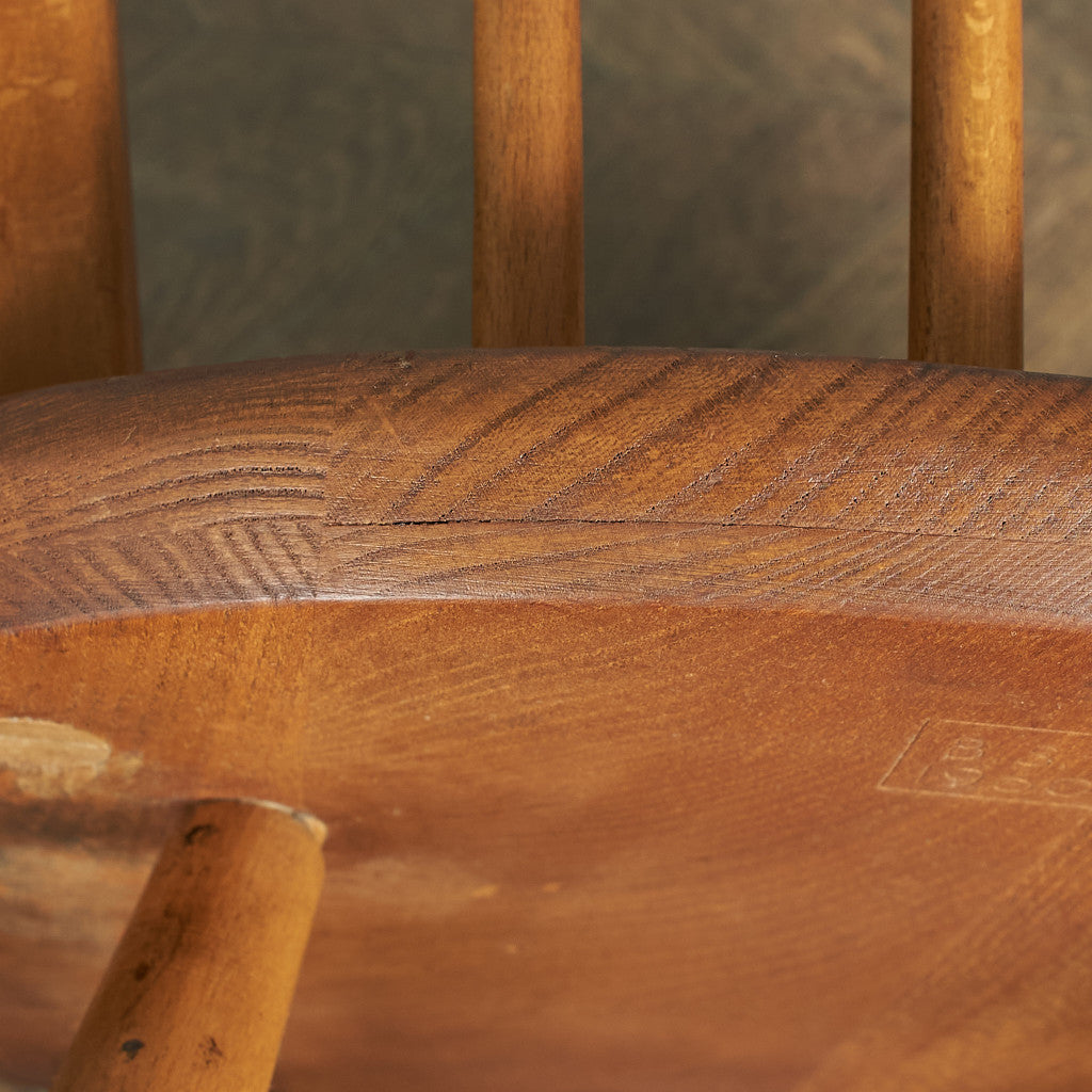 ヴィンテージ 4本スポーク フープバックチェア