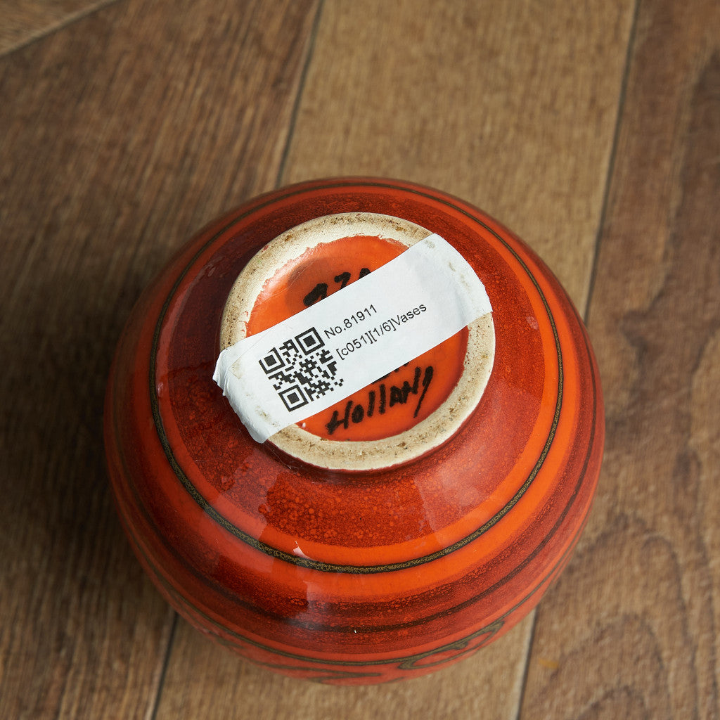 German Art Pottery フラワーベース #81911