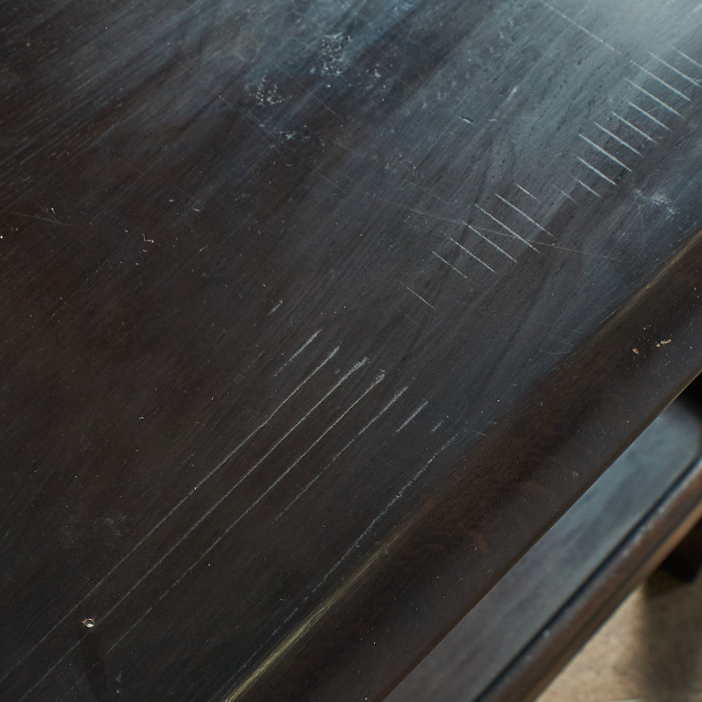 英国クラシック オーク材 サイドテーブル