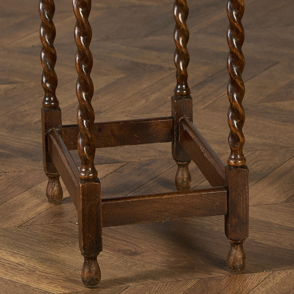 英国 クラシック バーリーシュガーツイスト サイドテーブル #91802