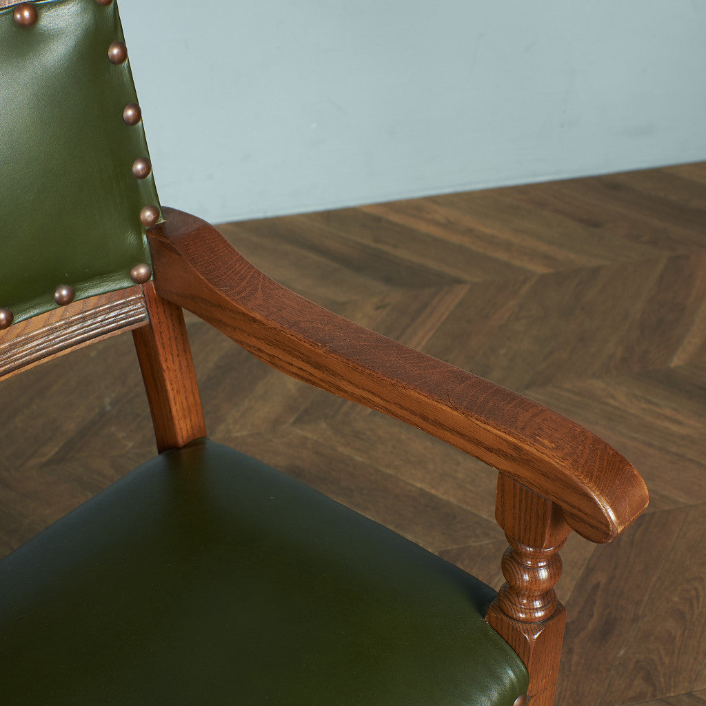 WOOD BROS Barbos Leg Armchair #79619