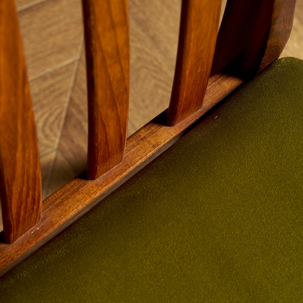 ヴィンテージ スラットバックチェア 4540 座面張替え済み