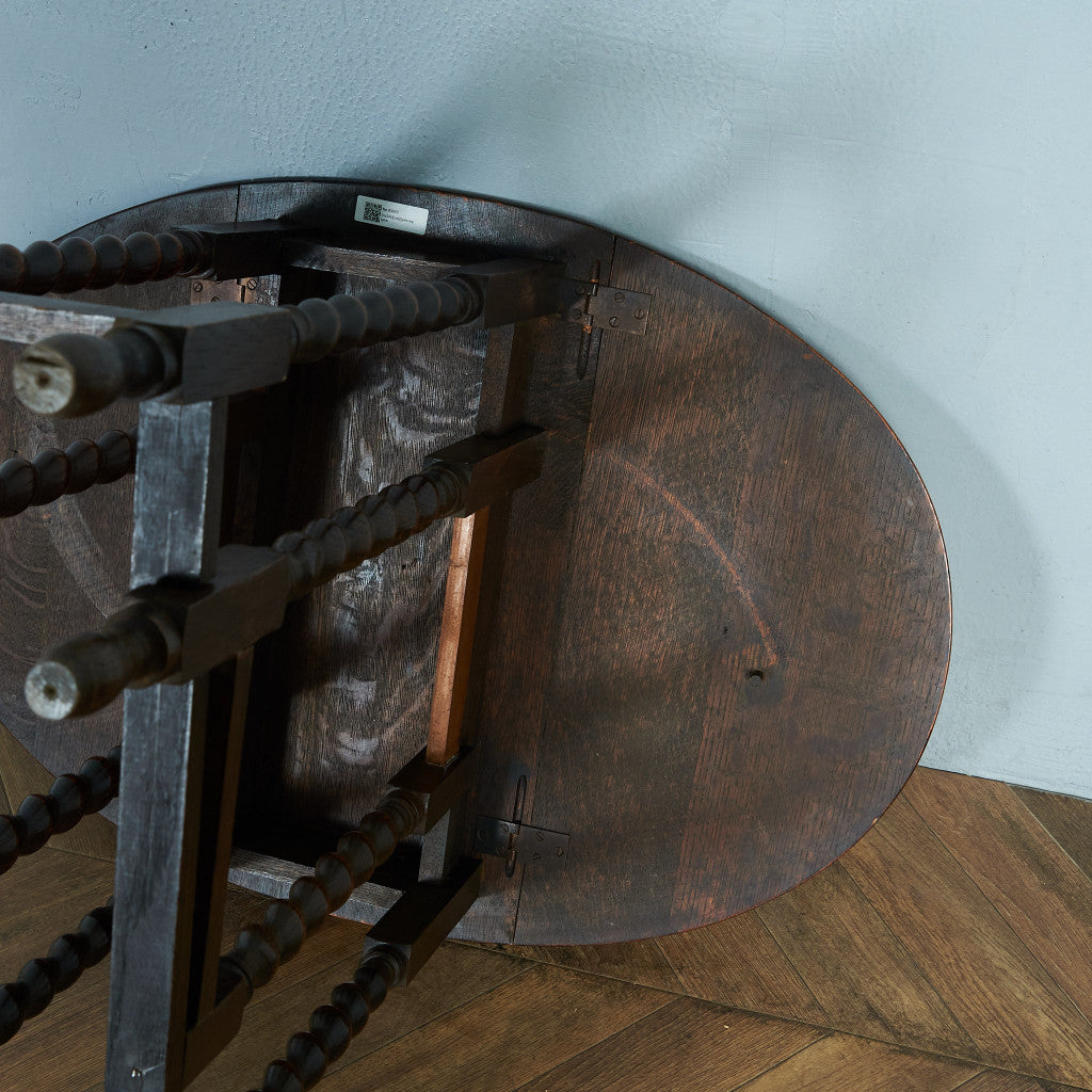 英国クラシック ドロップリーフ ゲートレッグテーブル #83843