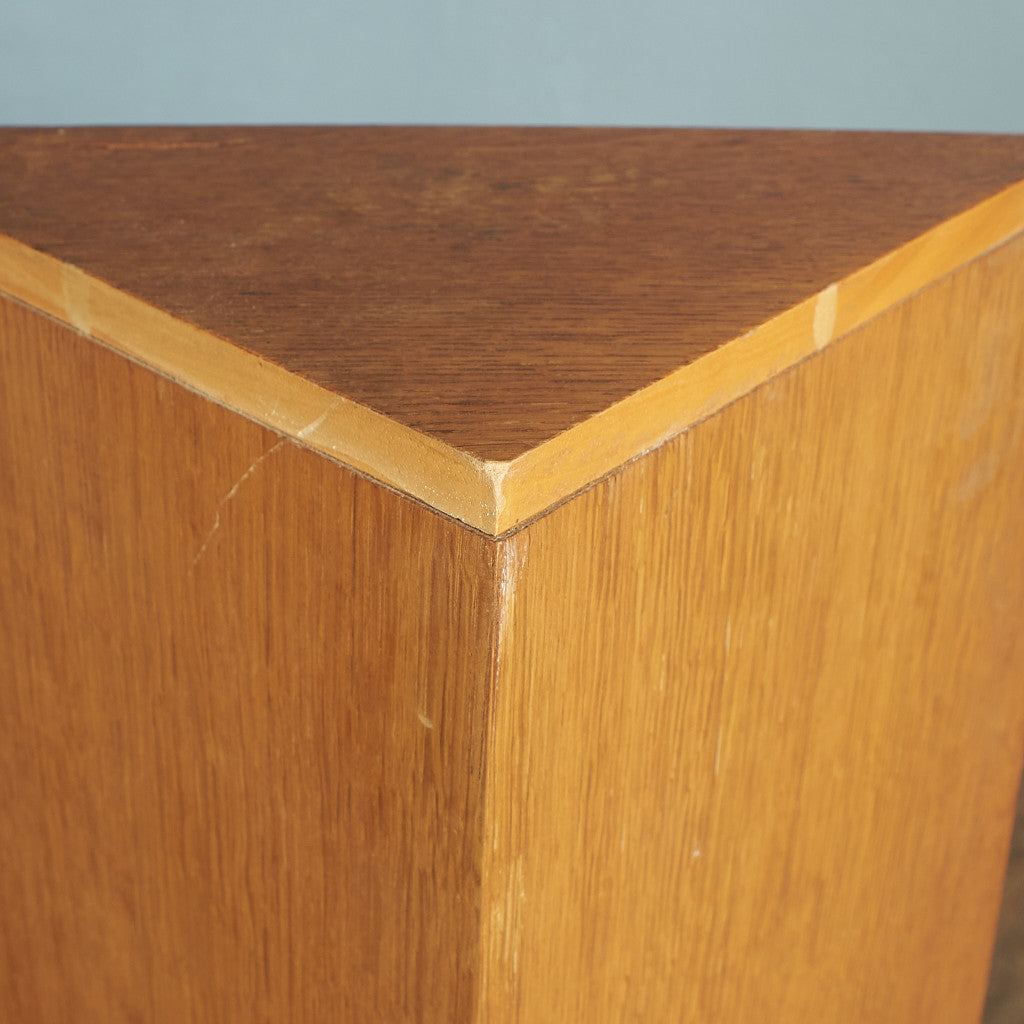 Brandon ライティングデスク付き コーナーキャビネット 5点セット