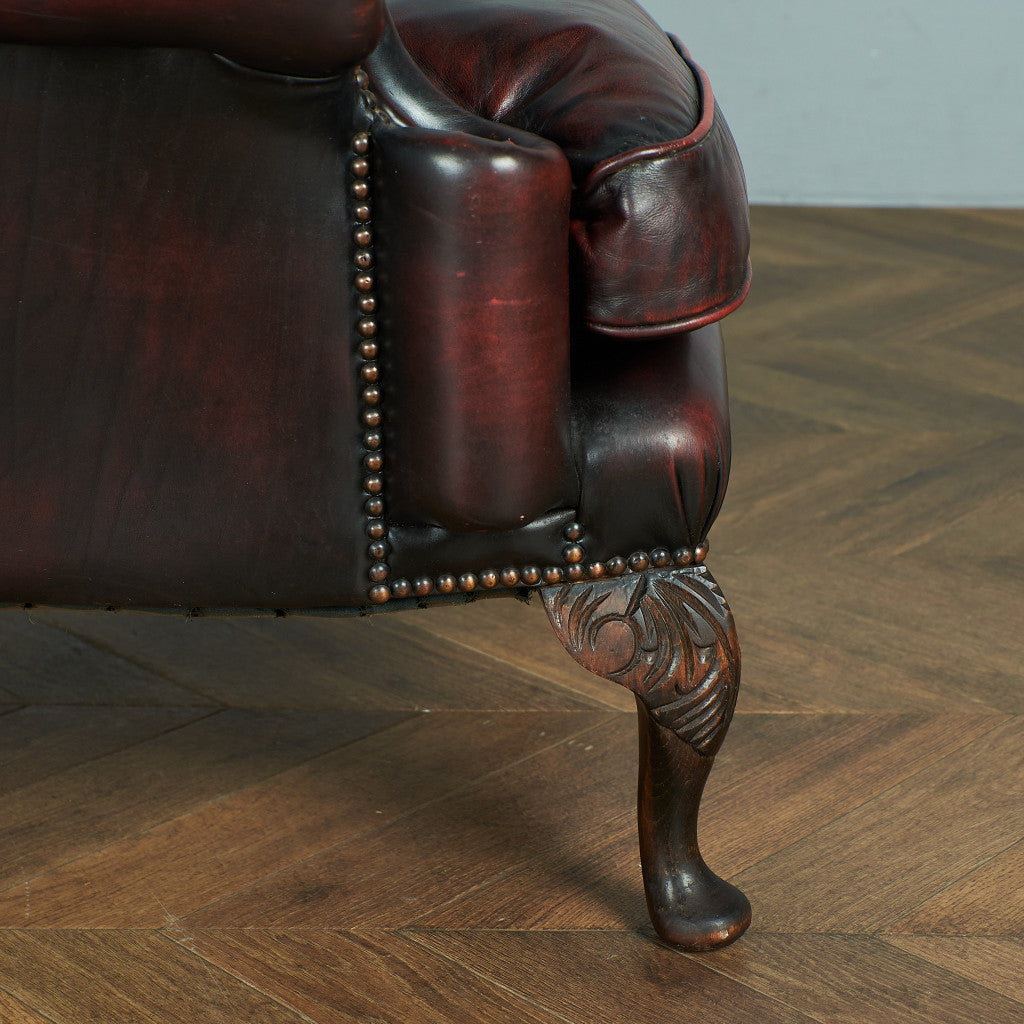 英国クラシック チェスターフィールドチェア