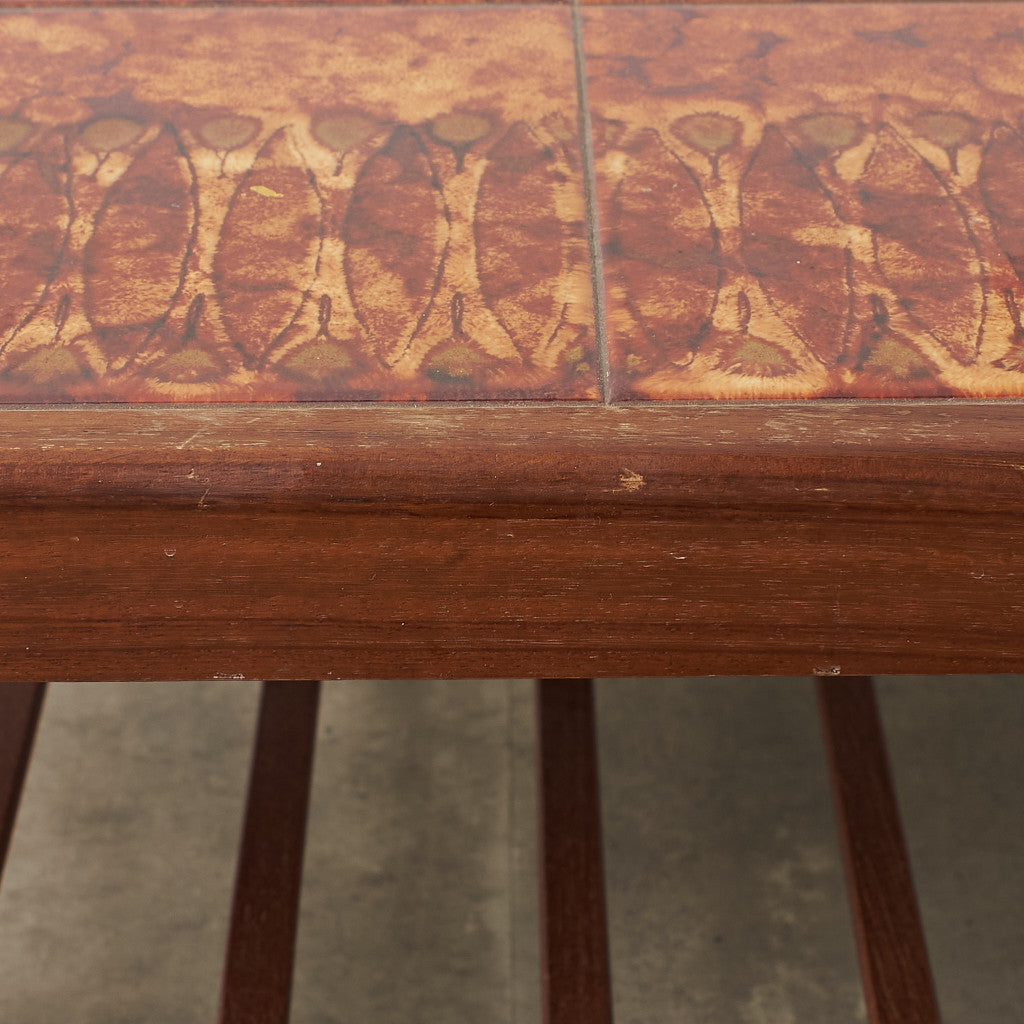 ヴィンテージ タイルトップ コーヒーテーブル