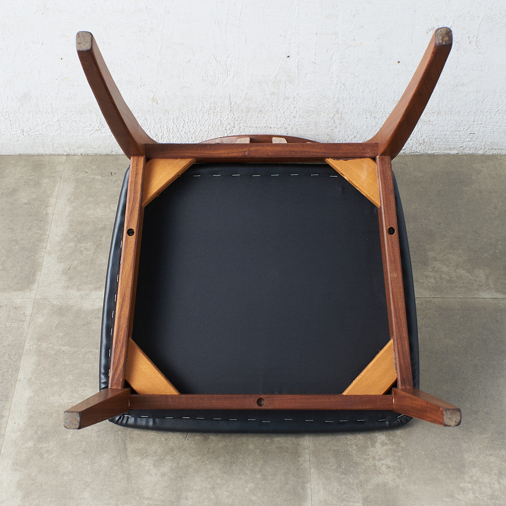 スラットバックチェア (4540) 座面張替え済み