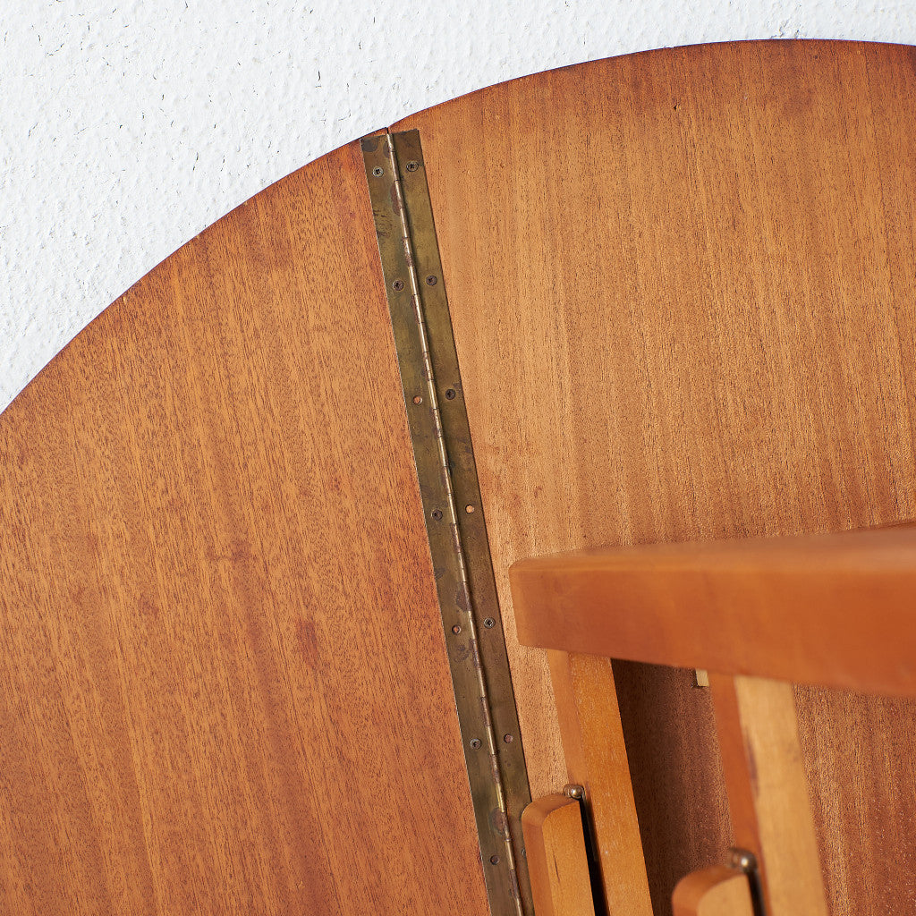 英国ヴィンテージ ドロップリーフ ゲートレッグテーブル