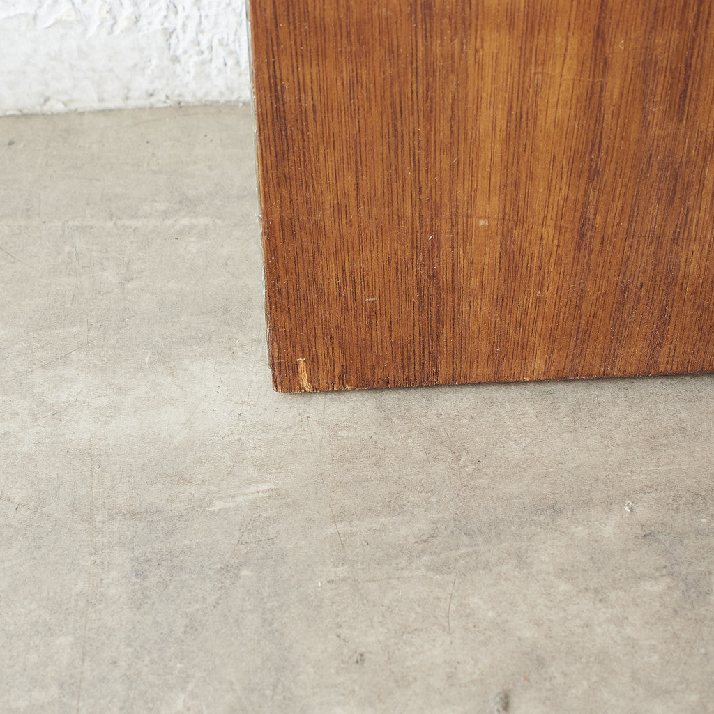 Chinese white ヴィンテージ フレームレス ウォールミラー